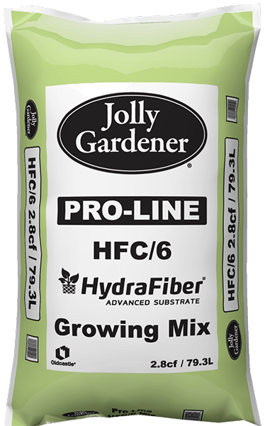 Jolly Gardener Pro-Line HFC6 Mix 2.8 Cu. Ft. bag – 45 per pallet - Soilless Growing Media
